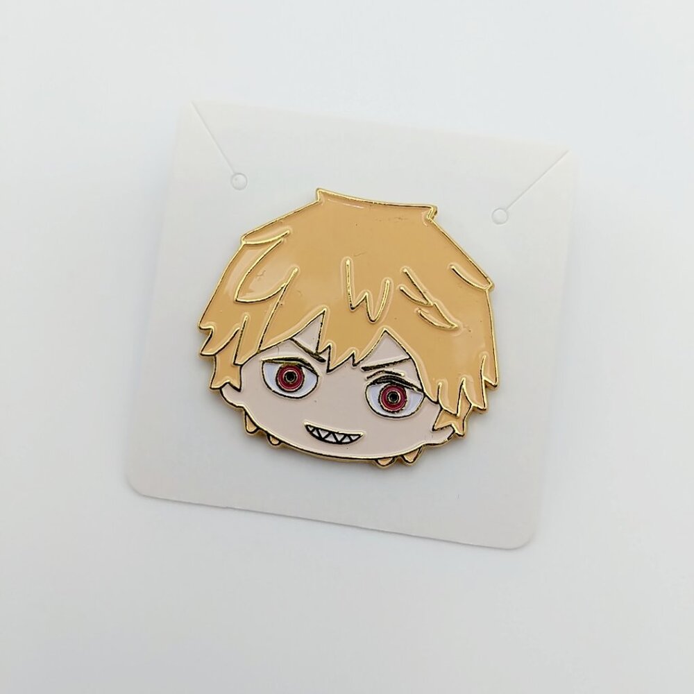 Chainsaw Man Denji Chibi Anime Enamel Pin